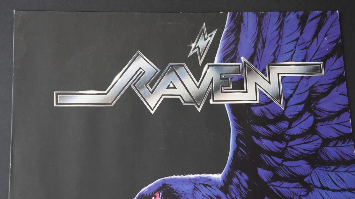 Raven – Architect Of Fear LP VINYL 1st PRESS HEAVY SPEED METAL 1991 Judas Priest
