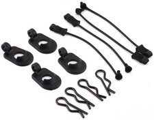 Arrma Body Clip Retainers 4PCS Black 1/5 Kraton / Outcast  ARA390294