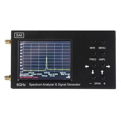 SA6 Spectrum Analyzer & Signal Generator 6Ghz Handheld Spectrum Analyzer Wifi 2G