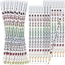 48 Motivational Pencils for 5th Graders - Perfect Back to School Supplies