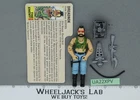 Ripper V1 100% Complete G.I. Joe 1985 Hasbro Vintage Action Figure