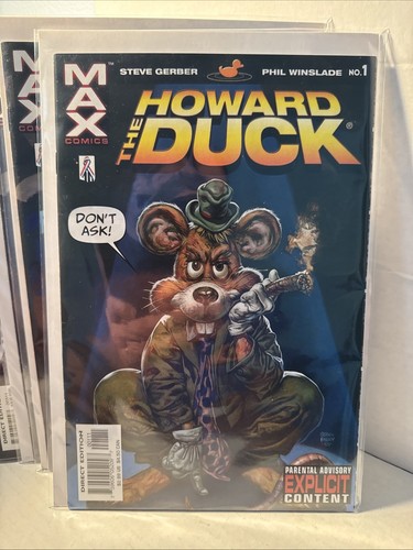 Howard The Duck #1 2 3 4 5 6 Lot Run Complete Series Set Marvel Max 1-6 Dj - Picture 2 of 8