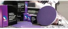 991402 USC ABRASIVES Purple Premium 991402 Sanding Disc, 6 in Dia, P36 Grit