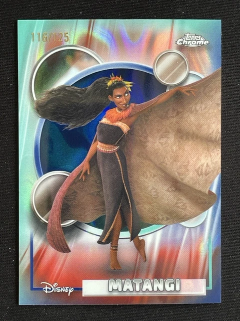 Matangi 2026 Topps Chrome Disney Aqua Refractor Base /125 #12