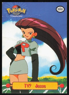1999 Topps Pokemon TV Animation Edition Series 1 Jesse #TV9 Topps