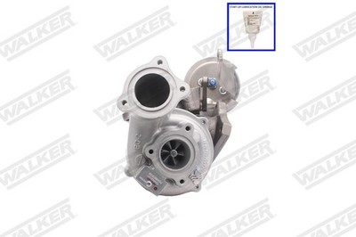 WALKER Turbolader für Mercedes-Benz Sprinter 35-T Pritsche/Fahrgestell 906