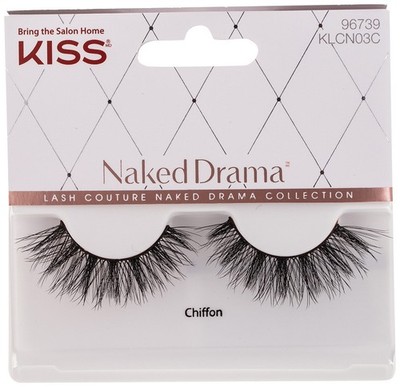 KISS Lash Couture Künstliche Wimpern Naked Drama Collection Chiffon 96739