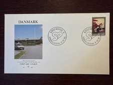 DENMARK FDC COVER 1985 YEAR MENTALLY DISABLED PEOPLE PSYCHIATRY HEALTH MEDICINE