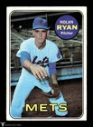 1969 Topps #553 New York Mets HOF Nolan Ryan Baseball Card VG