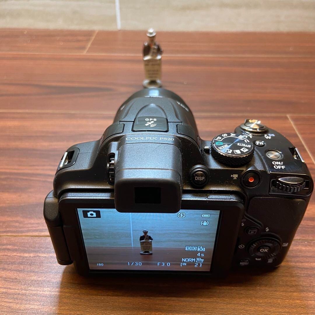Nikon coolpix P520 ブラック デジカメ 2730 Nikon Coolpix P520 Black Digital Camera 2730 From Japan