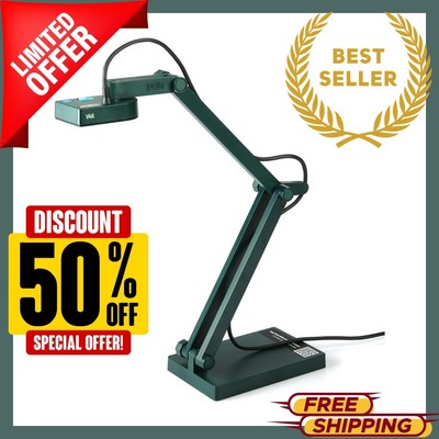 IPEVO V4K Ultra High Definition 8MP USB Document Camera Compatible for Live Demo