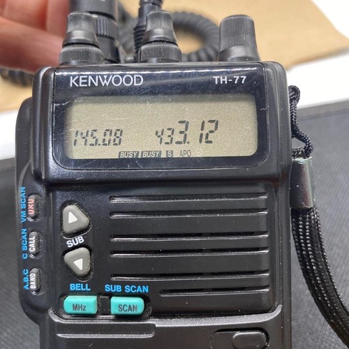Power Only - KENWOOD TH-77 & TH-F48 Handy Transceiver - Picture 2 of 15
