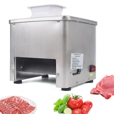 Meat Cutting Machine Commercial Electric Meat Cutter 5 mm Blade Space 550W NEW