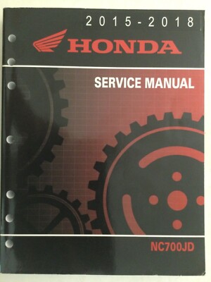 2015-2018 Honda NC700JD NC700 JD Factory Service Manual 15-18 61MJS03