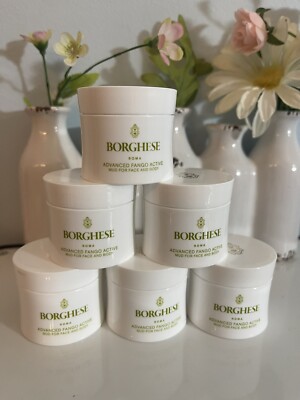 6X Borghese Advanced Fango Active Purifying Mud For Face+BodyMini Size 0.5oz/NWB