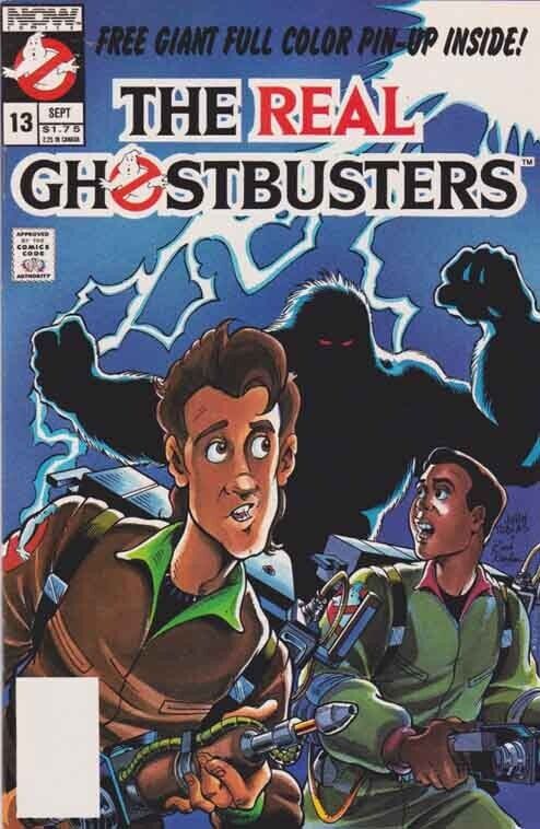 The Real Ghostbusters #13 (1989) 1st Appearance of  Tarantula the Cat