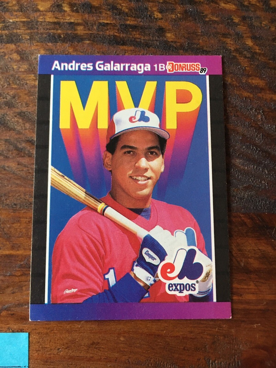 acgカード　　Legend    of     SP⭐︎89 1989 DONRUSS #BC-16 ANDRES GALARRAGA - MVP - ERROR CARD (*DENOTES