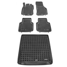 Satz Fußmatten und Matte für Volkswagen PASSAT B8 Variant / Kombi Version mit Re