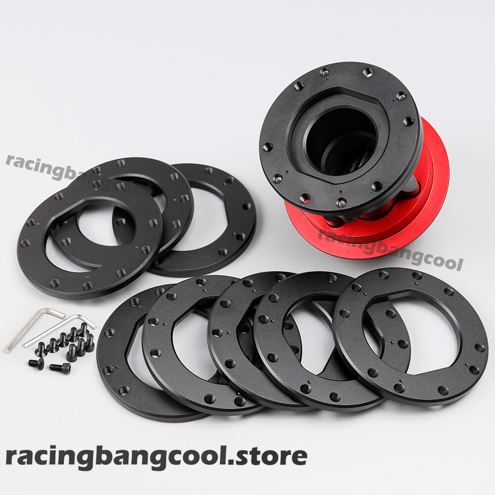 70mm 6 Bolt Pattern to Fanatec QR2 QR1 Adapter Plate for