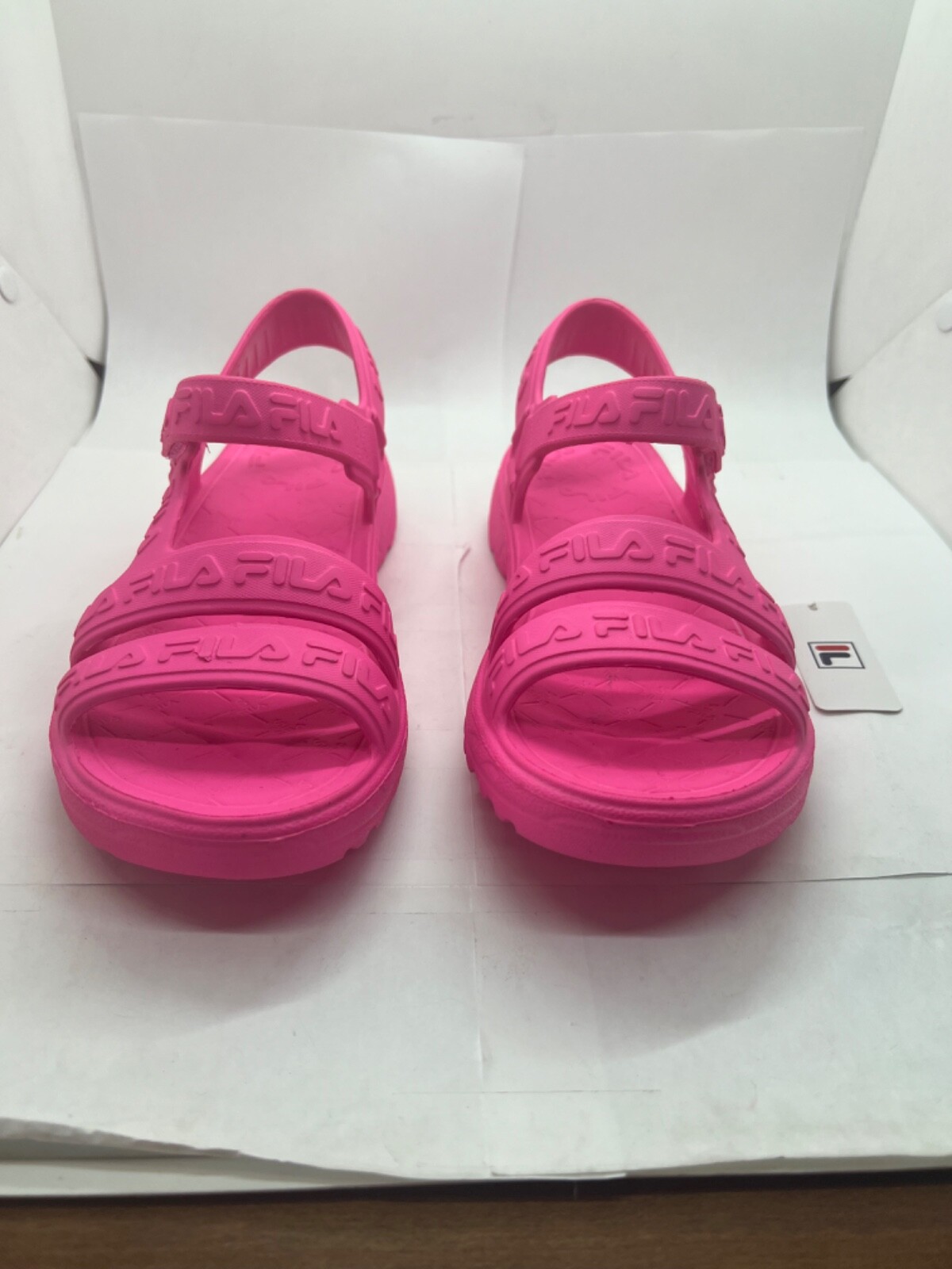 Sandali da donna Fila Sporty Alteration rosa cinturino in gomma taglia US 7