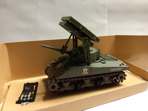 Char Sherman M4A3 Calliope Solido 1/50 – Lance-Fusées USA WW2 – Neuf, Rare (N87)