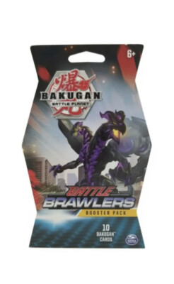 Spin Master Bakugan Battle Brawlers Booster Pack, 10 Cards BRAND NEW/SEALED