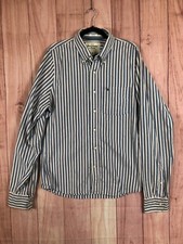Abercrombie Fitch Button Up Long Sleeve Shirt Mens Sz XL Muscle Fit