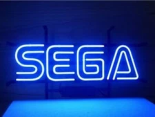 US STOCK 14" Sega Game Room Light Neon Sign Lamp Man Cave Decor Beer Bar JY