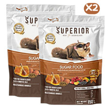Sugar Glider Food Pellets Mixed Fruit Protein Honey Insectivore Animal 150g x2
