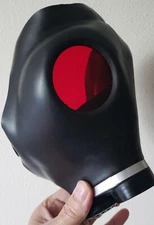 Red Replacement Lenses for Israeli 4A, Kyng, Russian GP-5 Gas Mask Cosplay