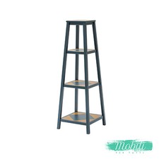 Consolle 4 Ripiani Piramidale Laccata Bicolore - Spedizione GRATIS