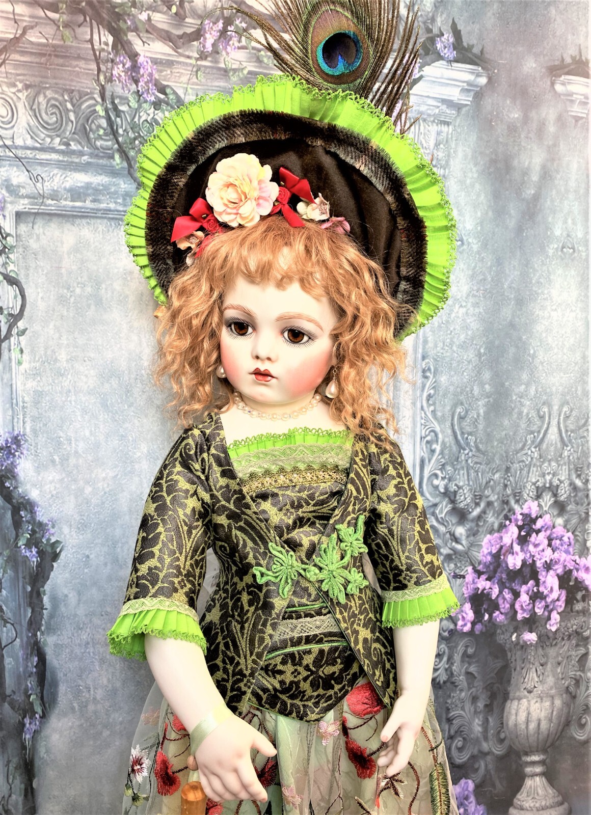29" Bru Jne 13 (Colette) Antique Reproduction,Porcelain Doll,Antique