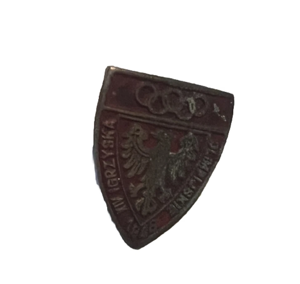 1948 London Olympic Games Poland NOC pin No5 - VERY RARE/ NICE - Image 3 of 4