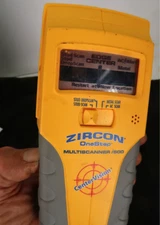 Zircon MultiScanner i500 Stud Finder DeepScan Metal & AC Wire Detection - Works
