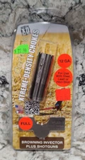 CARLSON'S 12 GUAGE SHOTGUN CHOKE TUBE + WRENCH - BROWNING INVECTOR PLUS - FULL