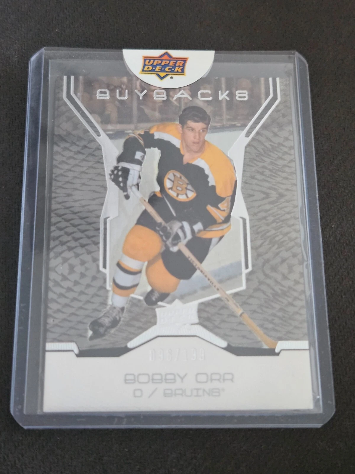 2019-20 UPPER DECK UD BUYBACKS BOBBY ORR #34 #ed 96/199