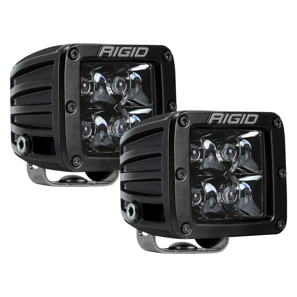 Kit de luces LED dobles rígidas Midnight Edition PRO 07-18 Jeep Wrangler JK All Foto 3 de 4