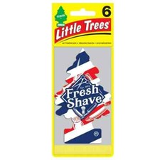 Little Trees Air Fresheners Fresh Shave For Car  Home , 6 pk.