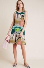 NWT Anthropologie X Aldomartins Tropical Knit Dress Size Extra Small