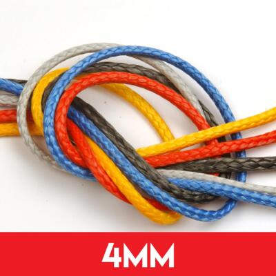 4 mm Dyneema SK78 Seil - strapazierfähig 12 Strang Dyneema