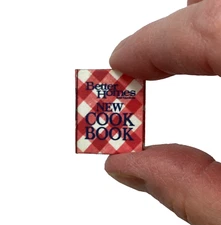 BETTER HOMES & GARDEN COOKBOOK 1:12 Scale Miniature Readable Illustrated Book