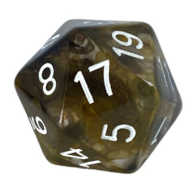 Werewolf's Bite XL d20 (30mm) Roll 4 Initiative Diffusion Dice NEW D&D RPG