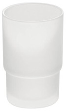 Häfele Gobelet à Dents en Verre Ø 67 MM Brosses Support Bain Gobelet 200 ML