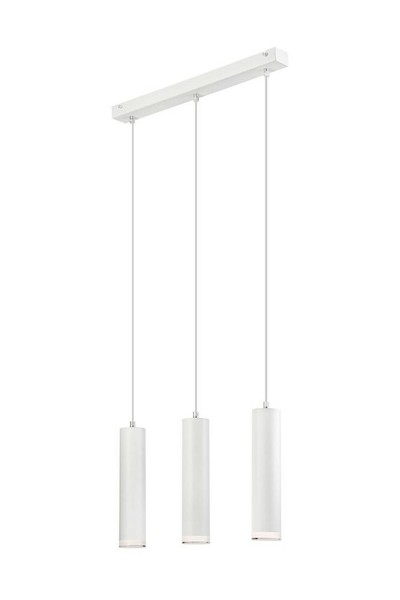 Bioledex Pendelleuchte Esstischbeleuchtung 3X E27 Weiß Metall-image