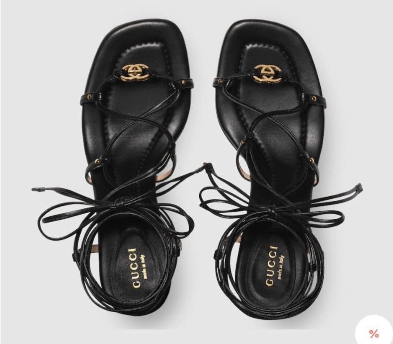 Gucci Heel Size 6.5. New 100% (included Box & Dust Bag)