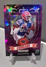 2021 Prizm Draft KYLE PITTS #/149 SP Purple Cracked Ice Rookie🔥Gators Falcons