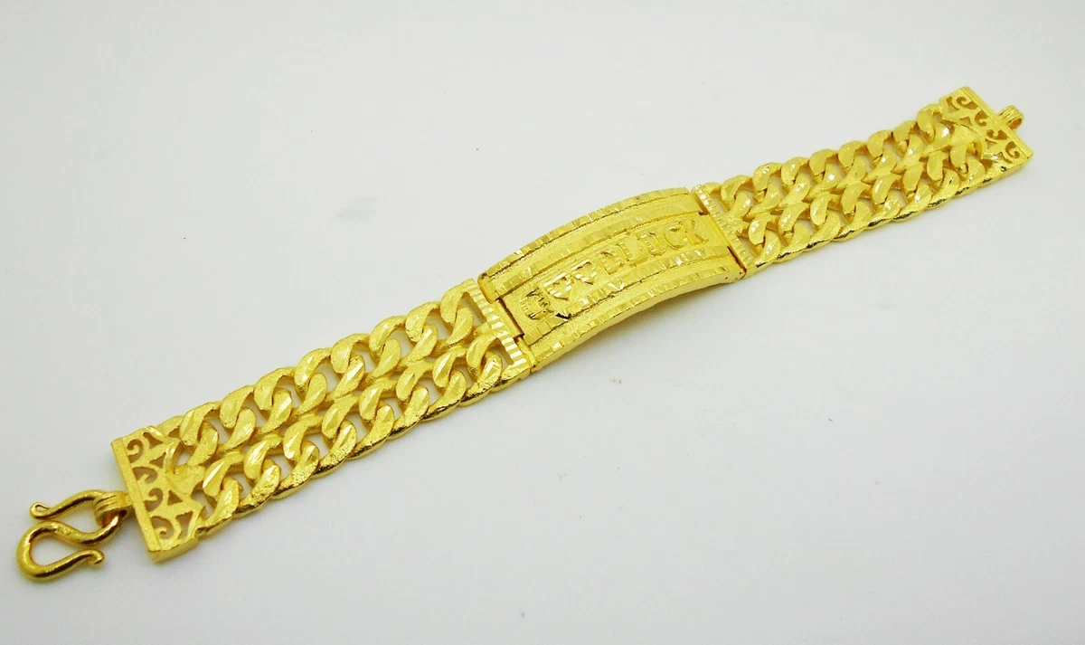 24k gold 2024 mens jewelry