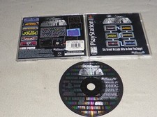 PS1 PLAYSTATION VIDEO GAME WILLIAMS ARCADES GREATEST SIX HITS 6 IN 1 COMPLETE