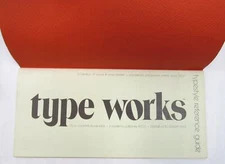 Wood & Jones Progressive Printers Pasadena CA Type Works Style Reference Guide 