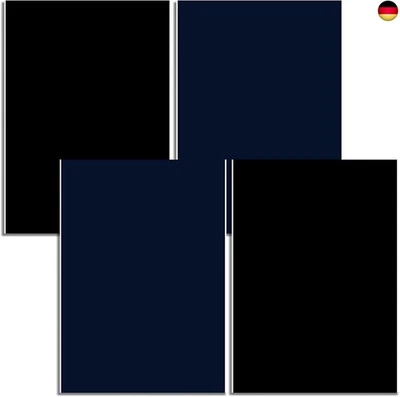 LABUYI 4 Stück Stoff Selbstklebend,Nylon Selbstklebend Flicken,Textilklebeband für S